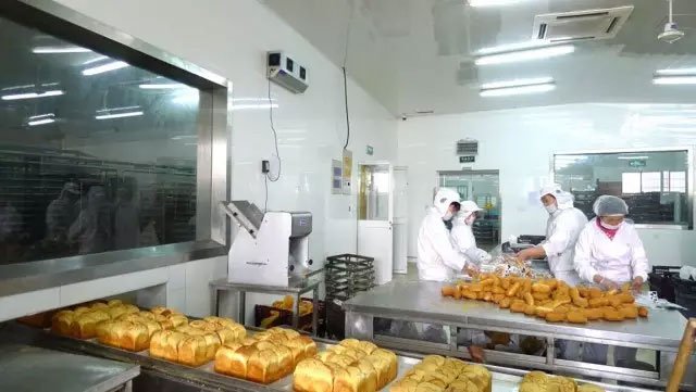 上海奉賢食品廠(chǎng)房裝修